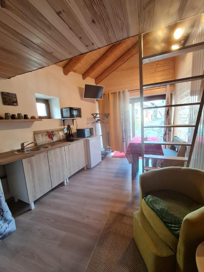 Au Petit Bonheur A Val-Cenis Apartment Sollières-Sardières Bagian luar foto